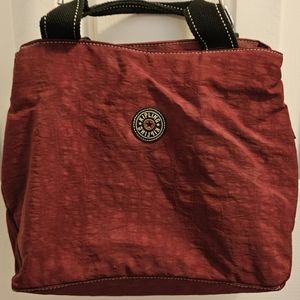 Kiplong Shoulder Bag Red Nylon